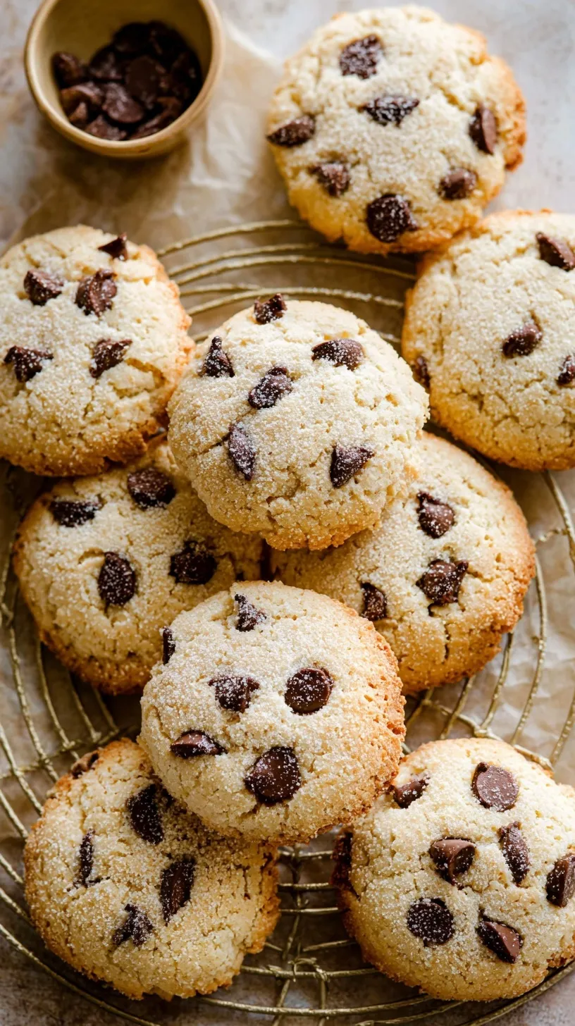 A plate of soft, golden brown cottage cheese cookies on a wire rack