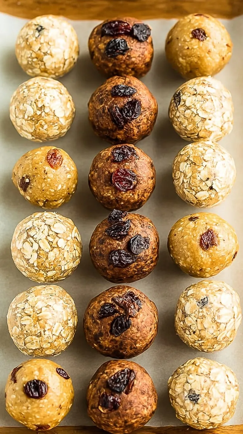 A tray of round chocolate chip protein balls on parchment paper