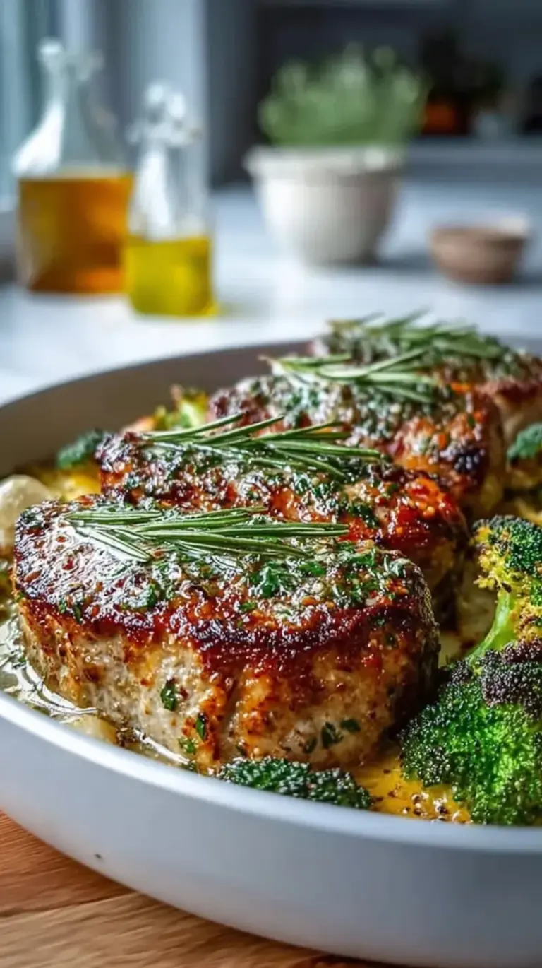 Pan-seared golden chicken thighs in a garlic butter sauce with fresh parsley and lemon slices in a cast iron skillet.